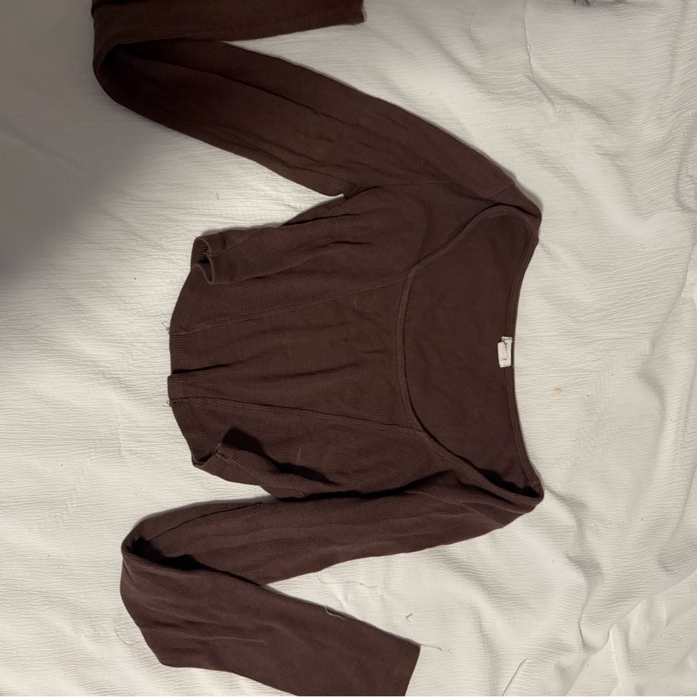 Garage Chocolate Long Sleeve Top
